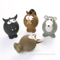 Forme d&#39;animal Soft Dog Toy Toy Soft Squaky